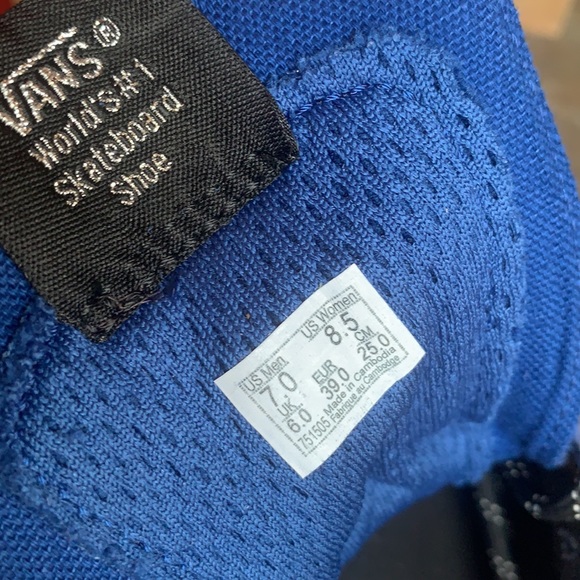 VANS SK8-Hi Otwwebbing Trblbljrflcktv WMNS - Picture 15 of 16